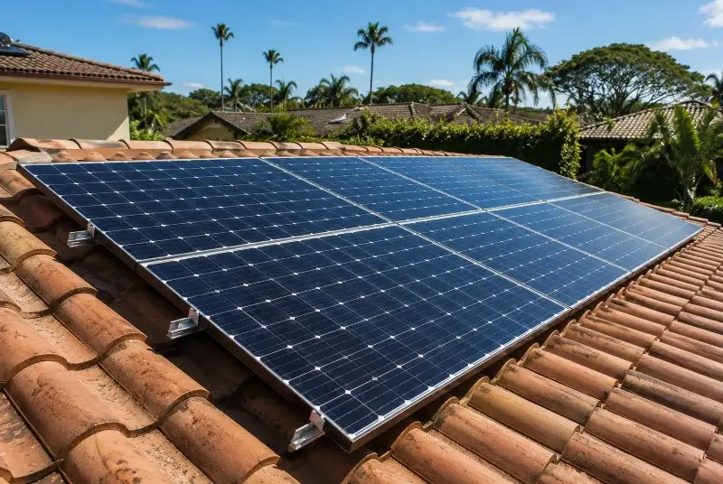 Installation de panneaux solaires à Vanzay